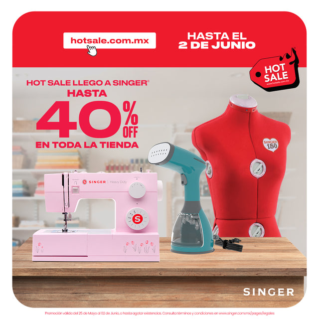 HOT SALE llegó a SINGER®