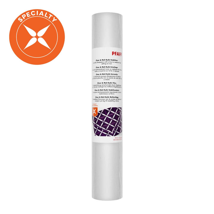 PFAFF® Clear N Melt Stabilizer 12 inches x 25 Yards