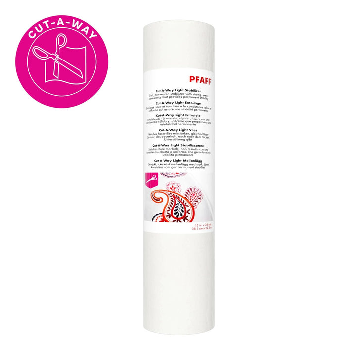 PFAFF® Cut-a-Way Light Stabilizer 15 inches x 25 Yards